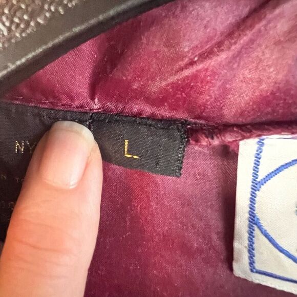 Vintage Mens Izod Lacoste Nylon Pullover Jacket with Pocket Light Size Large‎ - Picture 6 of 8